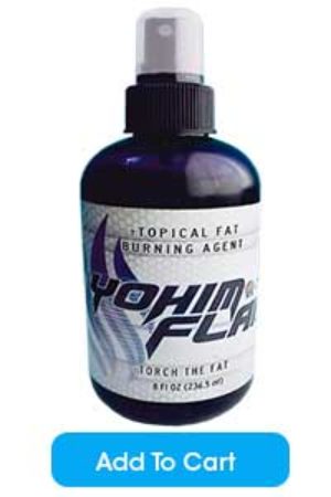 YohimFlame Topical Thermogenic Targeted Fat-Burning Spray